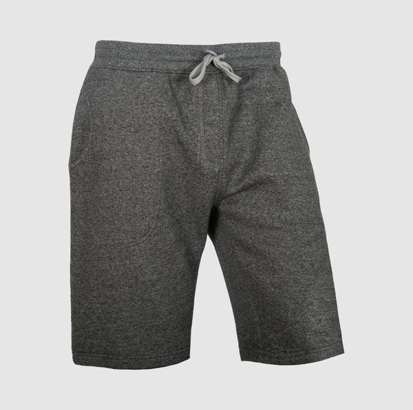 Flees Shorts for Men in Dark Grey - Men's Shorts for Running Or Gym With Zip Pockets