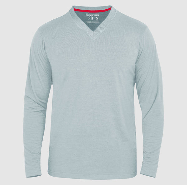 Full Sleeves T-Shirts | Lagoon V Neck Full Sleeves Shirt