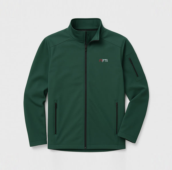 Olive Green Jacket Men’s Soft Shell Jacket Lightweight, Waterproof & Windproof Upper