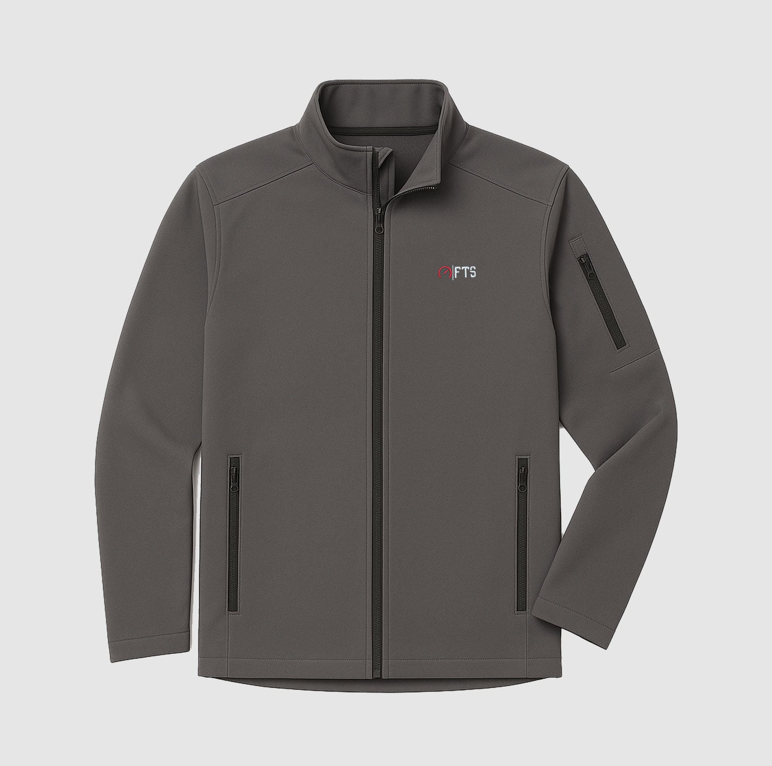 Grey Jacket Men’s Soft Shell Jacket Lightweight, Waterproof & Windproo ...