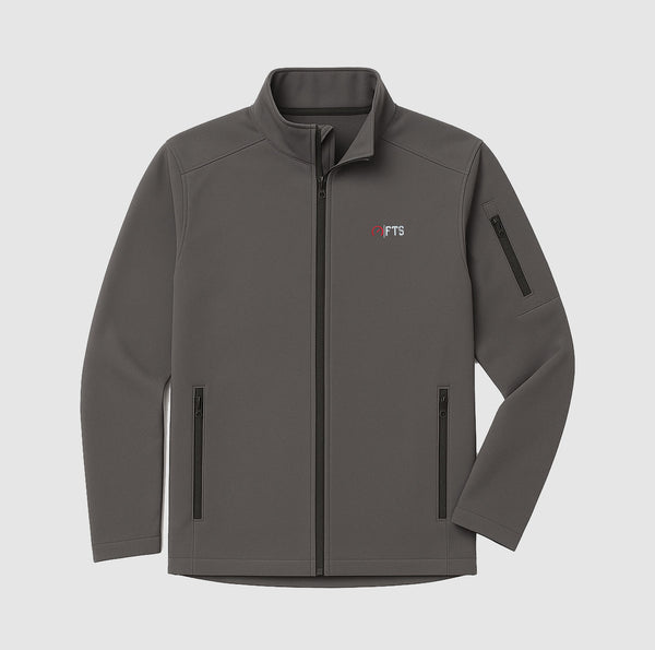 Grey Jacket  Men’s Soft Shell Jacket Lightweight, Waterproof & Windproof Upper