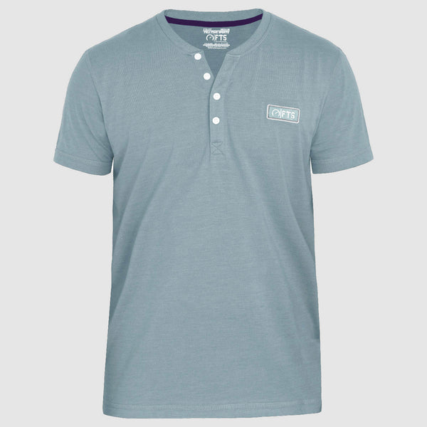 HENLEY T-Shirts | Slate Short Sleeves Henley Shirt