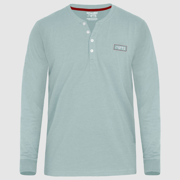 Henley Full Sleeves T-Shirts | Lagoon Full Sleeves Henley Shirt