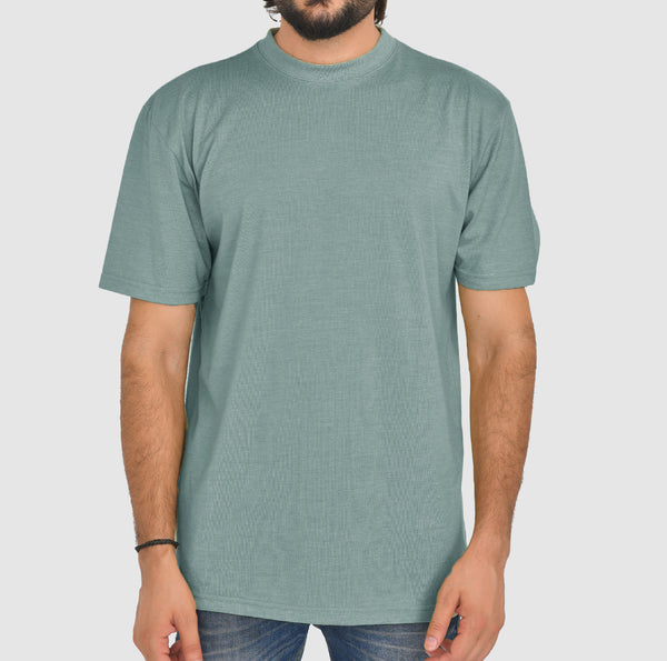 Lagoon Long and tall T Shirts - Round Neck Short Sleeves Big Casual wear Shirt 5XL Sizes