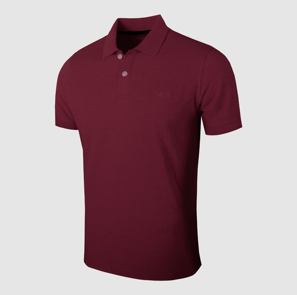 Maroon Polo Shirts | Short Sleeve Polo For Men