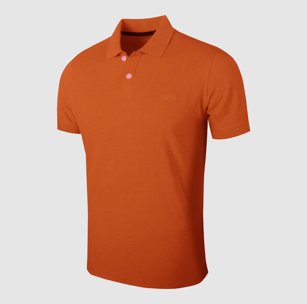 Orange Polo Shirts | Short Sleeve Polo For Men