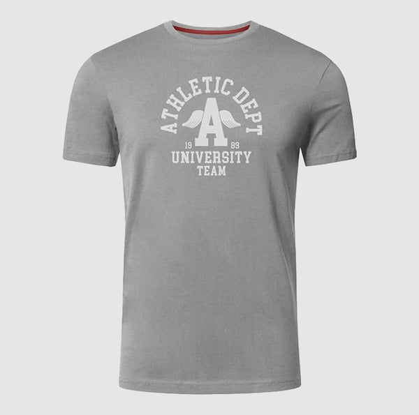 Premium Printed T-shirt | Athletic Department 100% Cotton Print T Shirt Short Sleeves