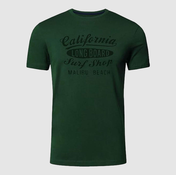 Premium Printed T-shirt | Longboard 100% Cotton Print T Shirt Short Sleeves