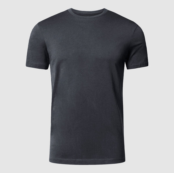 Premium Quality Charcoal T Shirt | Round Neck Short Sleeve T-Shirts