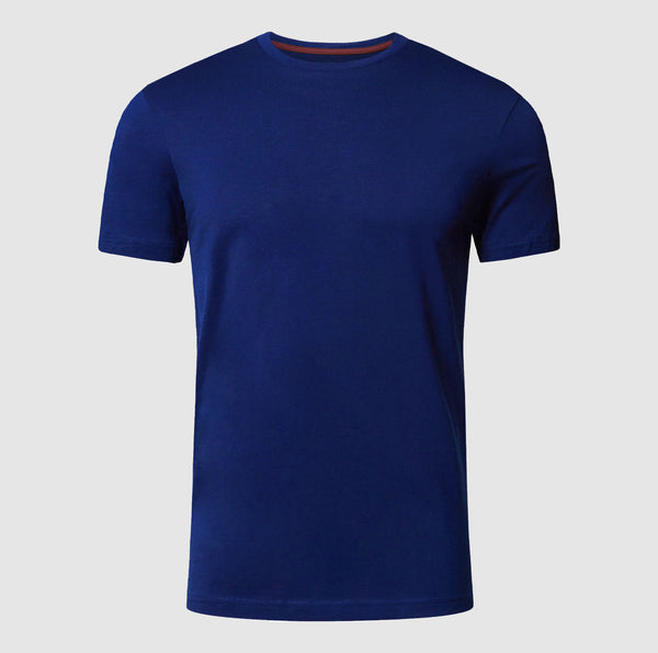Premium Quality Dark Blue T Shirt | Round Neck Short Sleeve T-Shirts