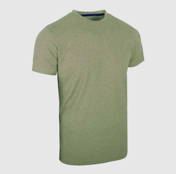 Sea Green Short Sleeves T-Shirts|Plain Round Neck Shirt